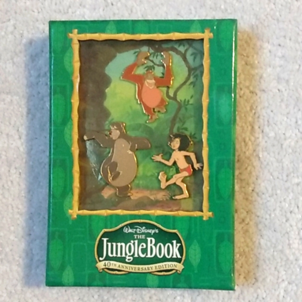 Disney's Jungle Book 40th Anniversary Edition Pins